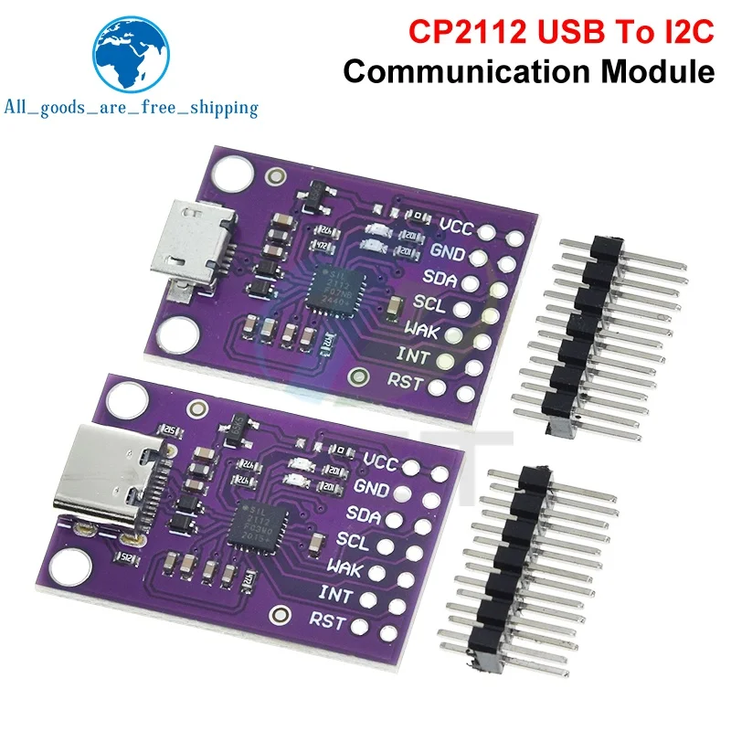 1/3PCS CP2112 Micro/Type-c Debug Board USB To I2C Module For Arduino