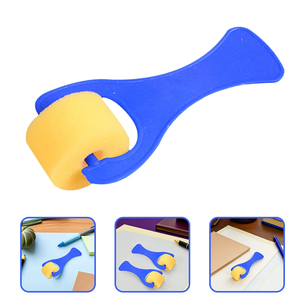 롤러 페인팅 도구 미니 수채화 세트, 스폰지 브러시, 어린이 스탬프 세트, 10 개