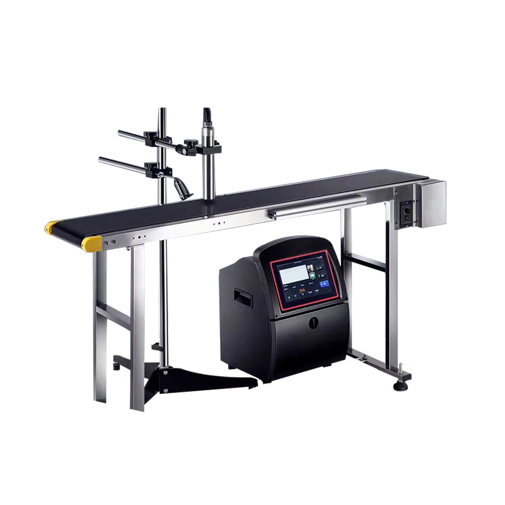 High-speed intelligent small character inkjet printer 400 meters per minute variable QR code dot matrix card printer