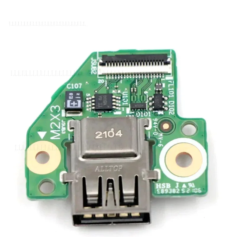 A + новый оригинальный разъем для Lenovo ThinkPad x13 Gen2 t14s Gen2 USB-разъем для платы ns-d362 5c50z44734