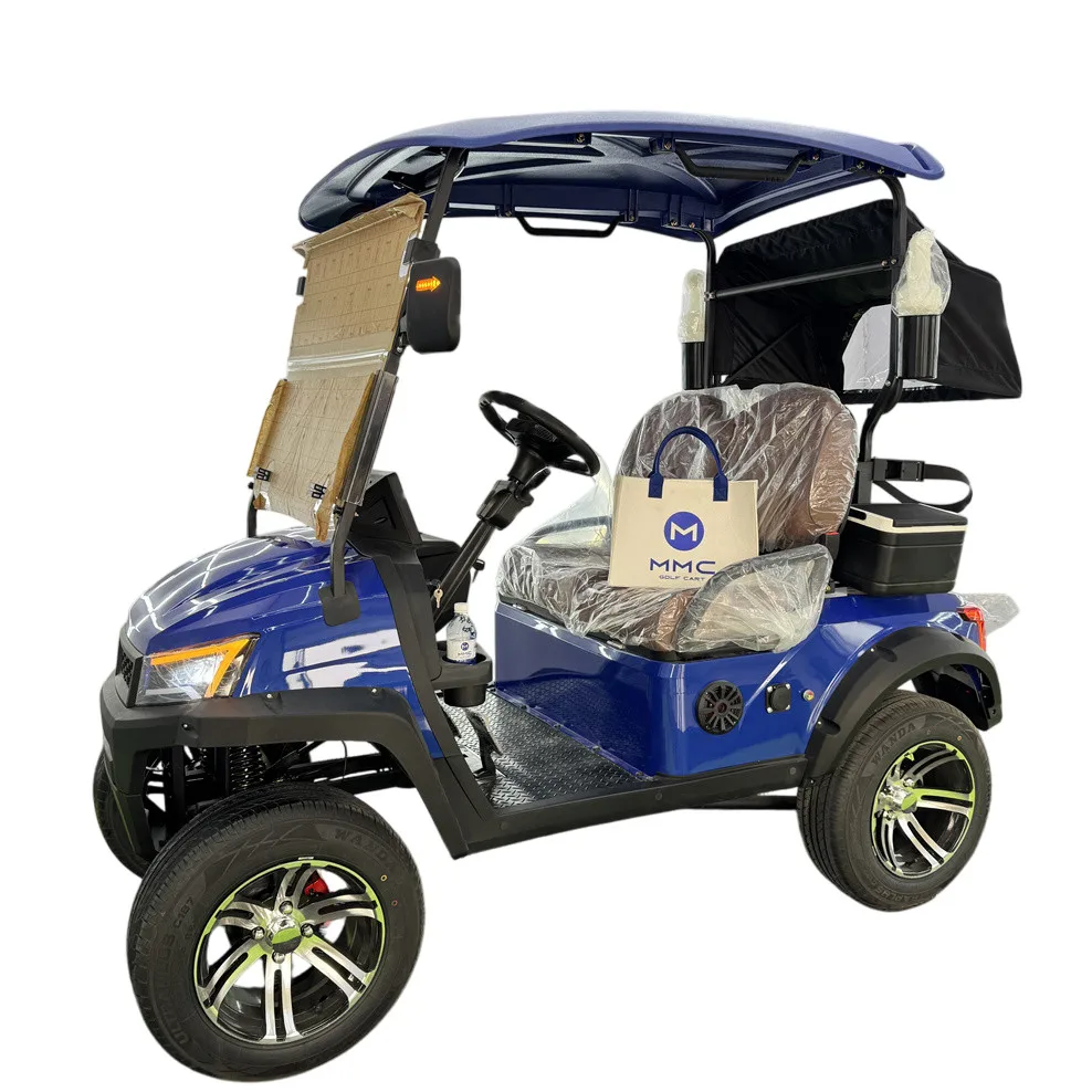 

Street Legal Electric Lithium Battery Golf Cart 4/6 Seater 4000W 5000W Sightseeing Scooter 4 Wheel Solar Electric Golf Cart