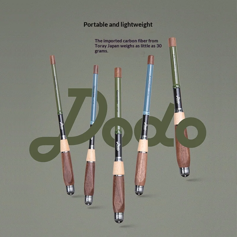 DODOWORKS  bird small object fishing rod second generation, children's carp horse mouth outdoor portable mini stream hand rod