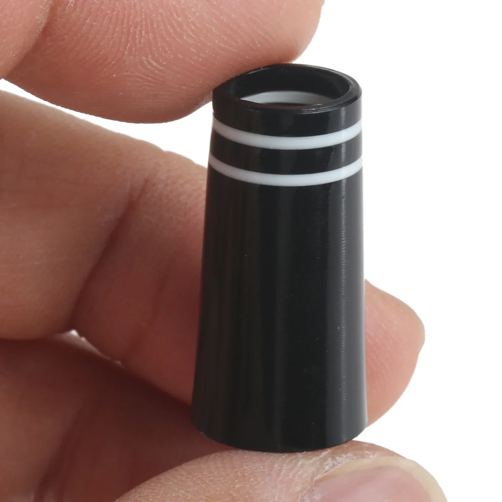 10 Stuks Plastic Golf Ferrules Met Dubbele Witte Ring Voor 0.358 Tips Golfas Mouw Adapter Vervangende Club Schachten Accessoires