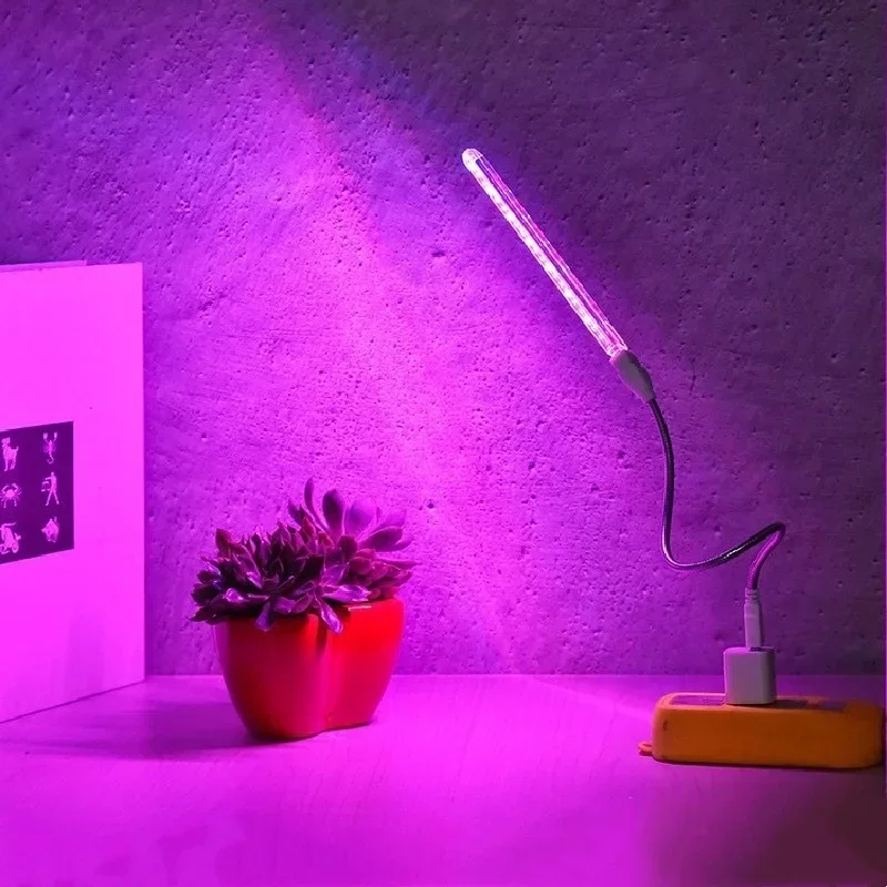 Portable Full Spectrum Led Grow Light Phytolamp Red & Blue USB Indoor Greenhouse Plants Vegetable Hydroponic Bar Light