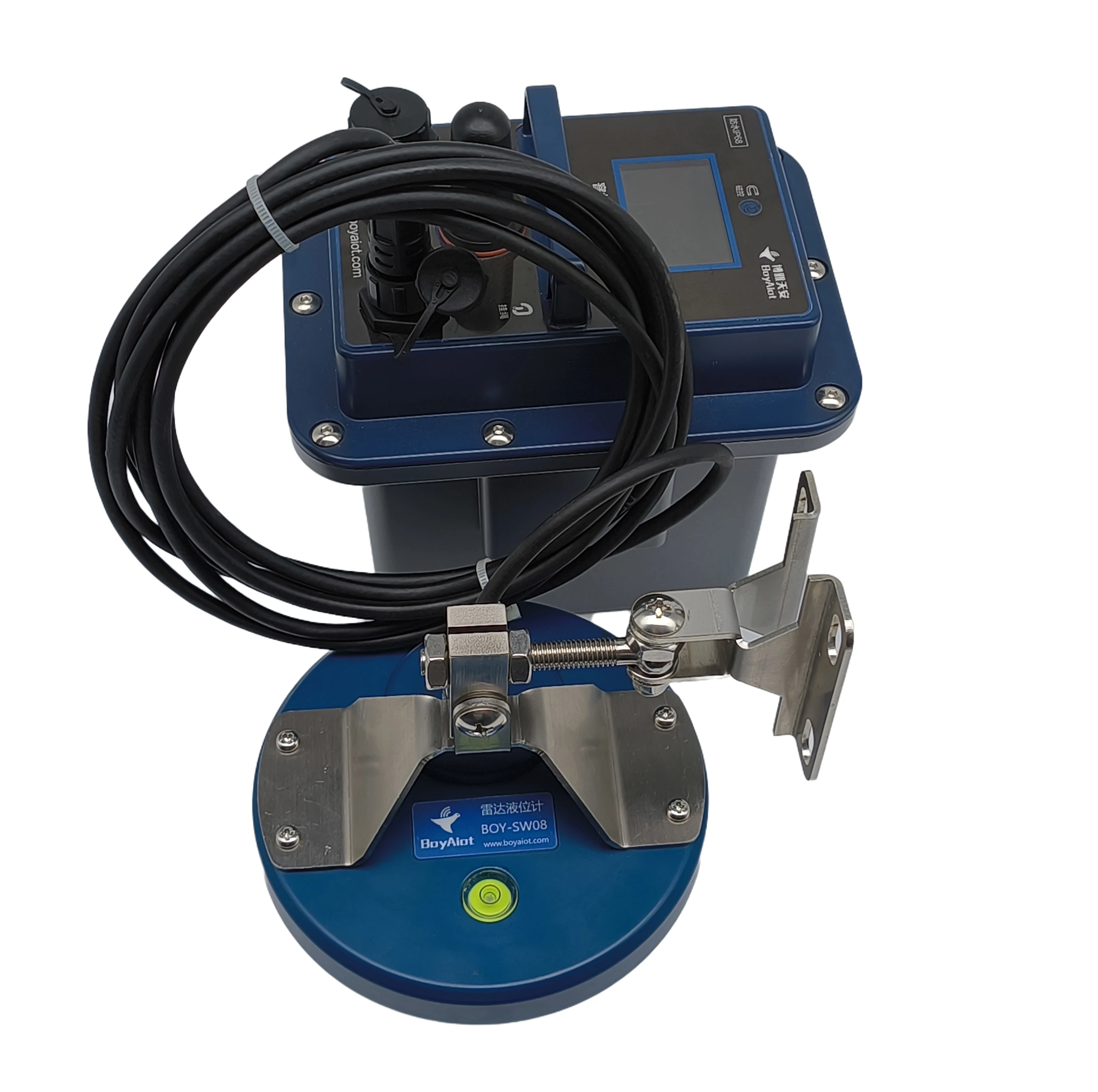 

BOY-SW08-FM02 Высокоточный радарный передатчик уровня 60 ГГц, диапазон глубоких 50 м, специально для небольших помещений, радарный датчик уровня воды