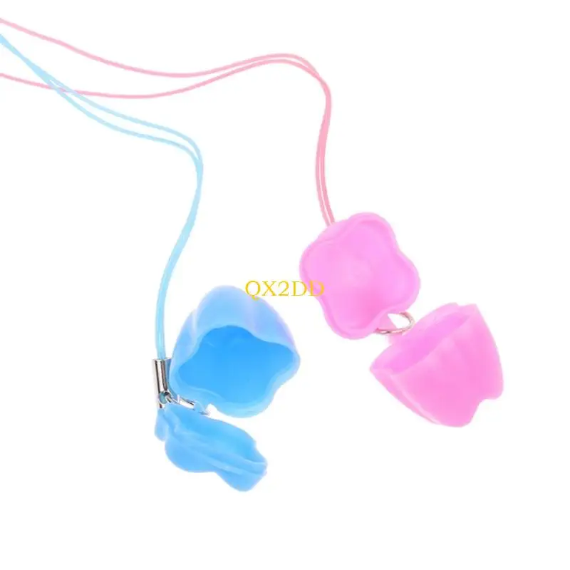 

QX2D детское хранение зубов для хранения пластикового хранения для сбора молочных зубов и сохранения памяти в детстве