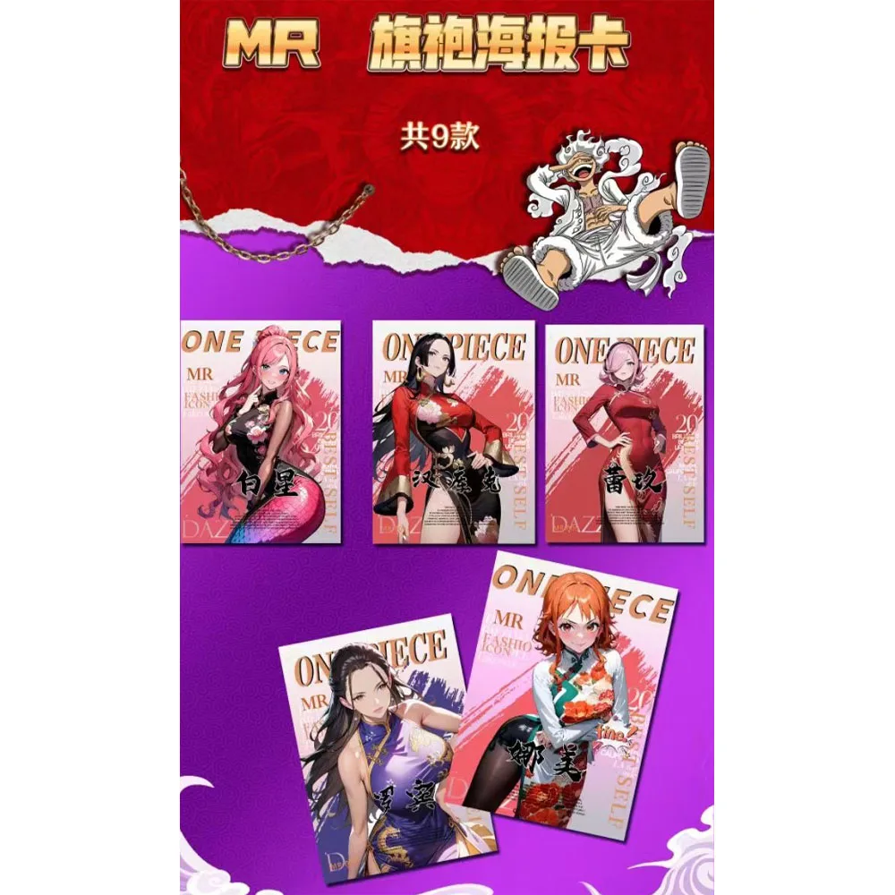 Wholesale One Piece Collection Anime Trading Game Nami Zoro Battle Booster Box CCG TCG Hobby Trading Kids Gifts