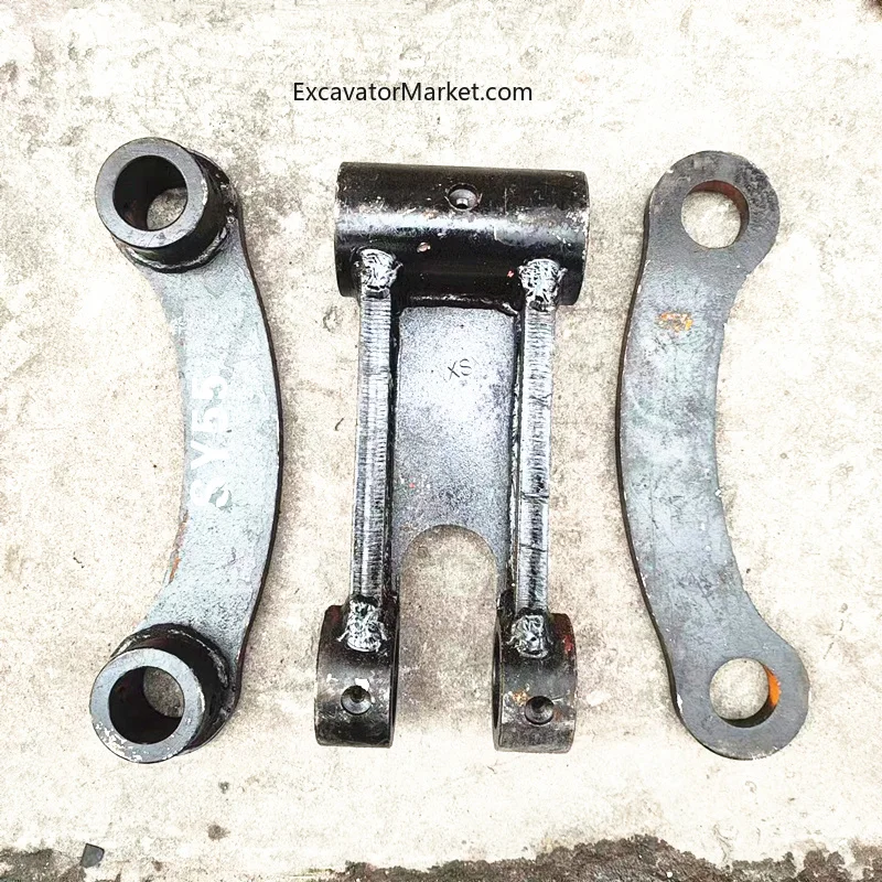 For SANY SY55 60 75 135 I-frame Qianqiu frame bucket connecting rod horse head excavator Spare