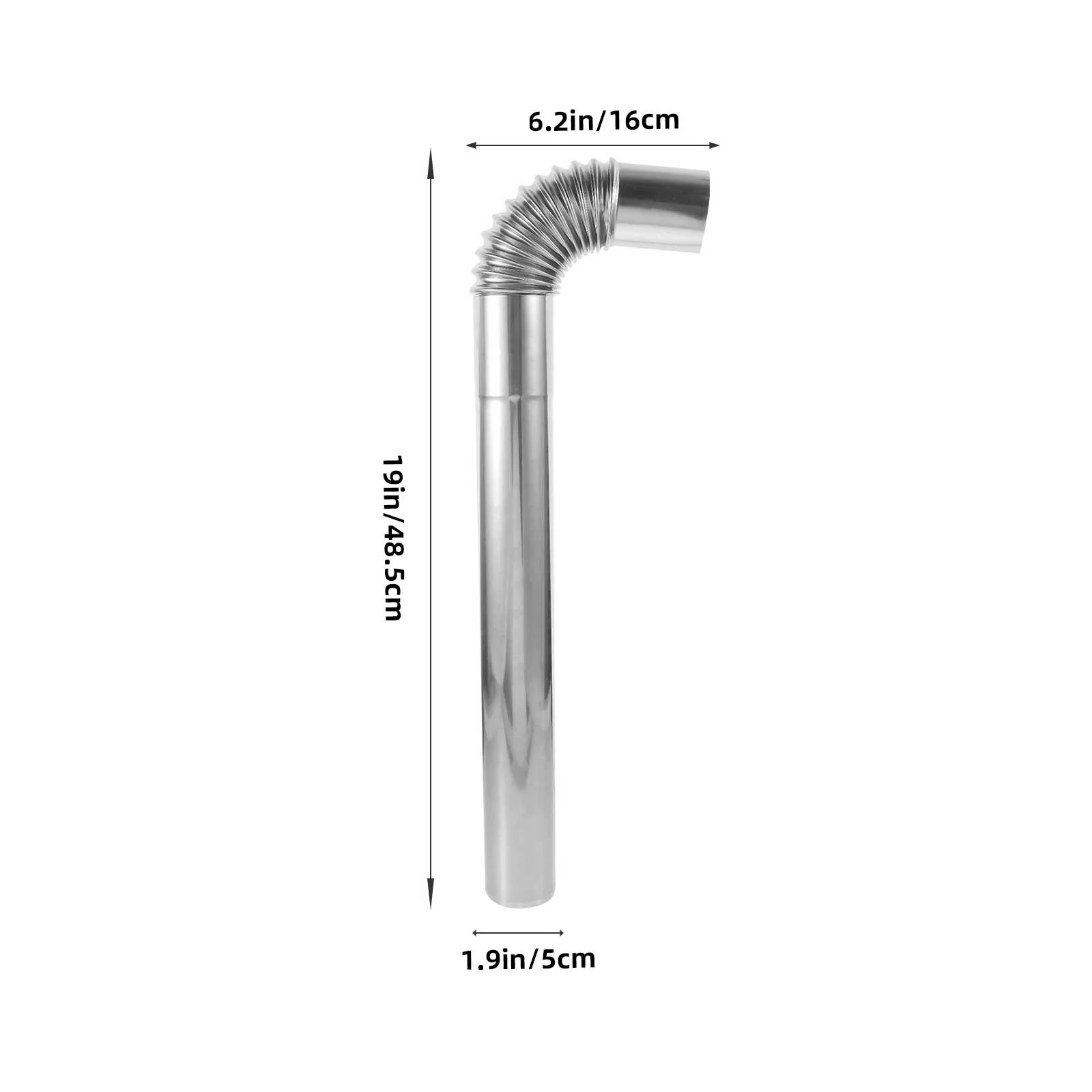 ステンレス鋼排気管グリルツール、チャコールディスペンサー、煙道、家庭用ベント、バーベキュー、キャンプストーブ