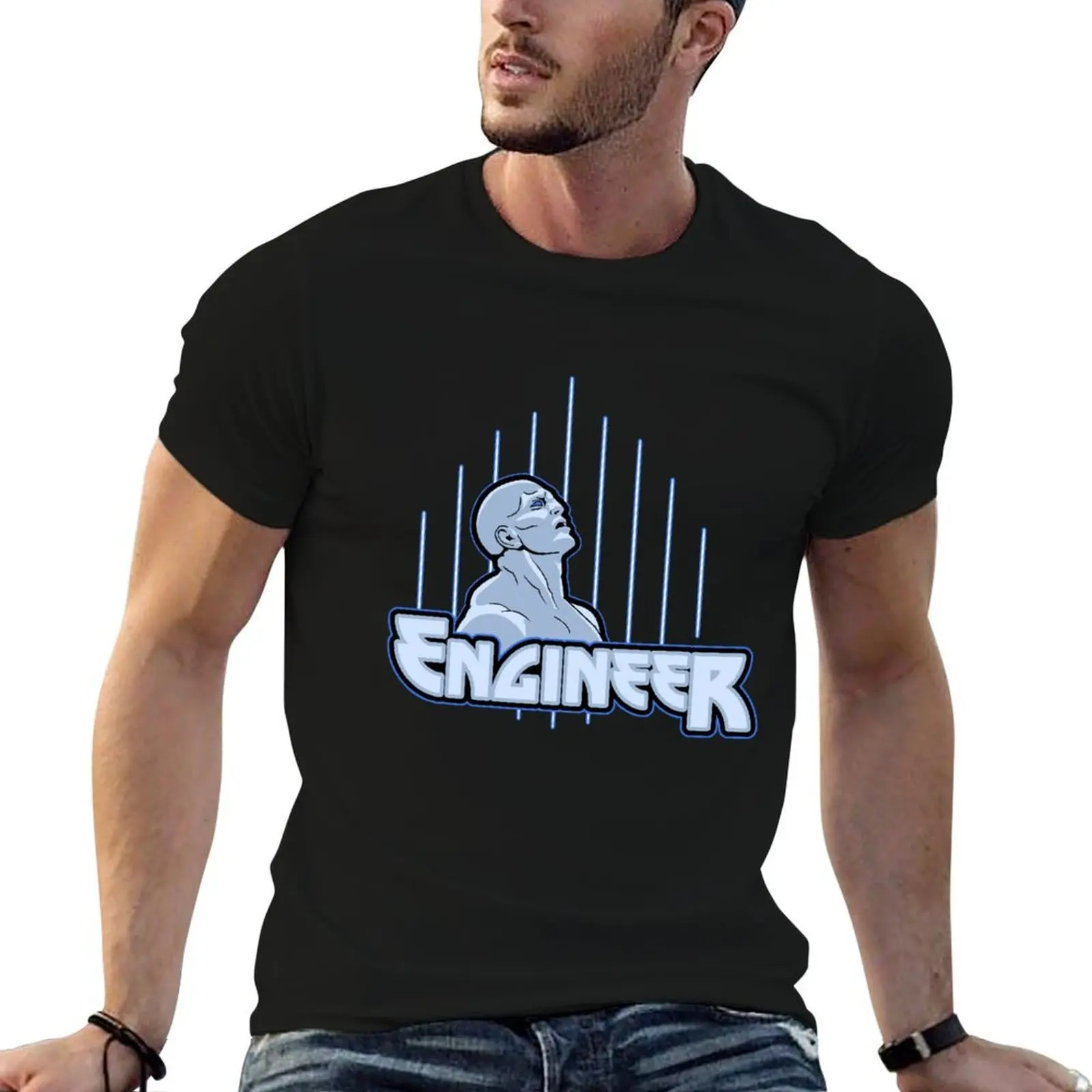 Engineer T-Shirt graphic t shirts for man t shirts with prints t shirts for man pack white T-shirt