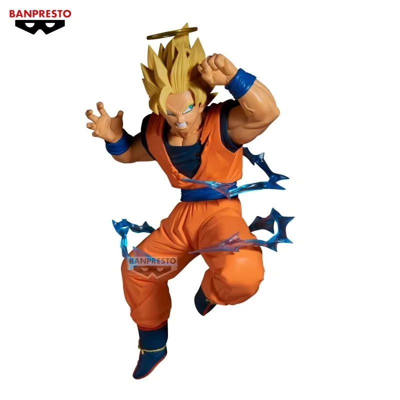 

Original BANDAI Banpresto Dragon Ball MATCH MAKERS Super Saiyan Son Goku Action PVC Collection Model Toy Anime Figure Toys