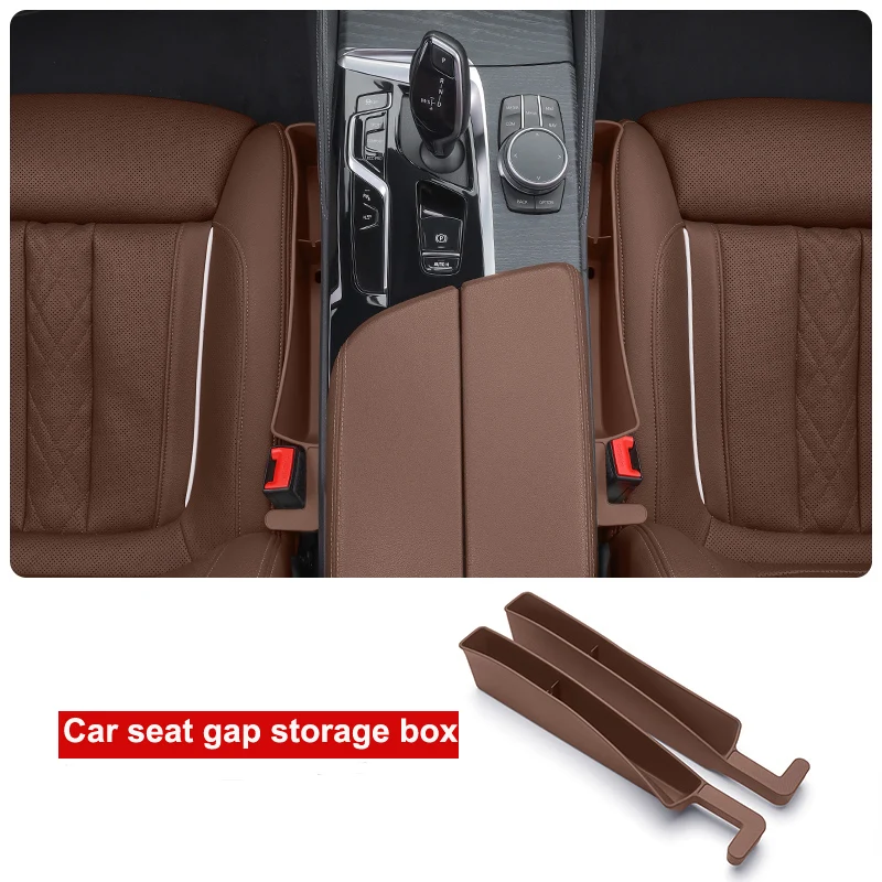 

Car Storage box Seat Gap Sorting Box Car Interior Supplies For Organizer Car Seat Gap Box Universal For Interior 2024 Car Box