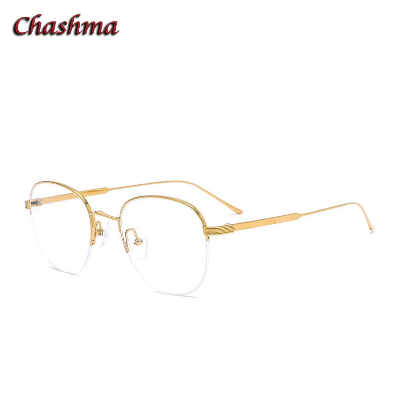 

Chashma Men Glasses Frame Pure Titanium Light Optical Eyewear Brand Designer Optic Degrees Prescription Lenses Spectacles Women