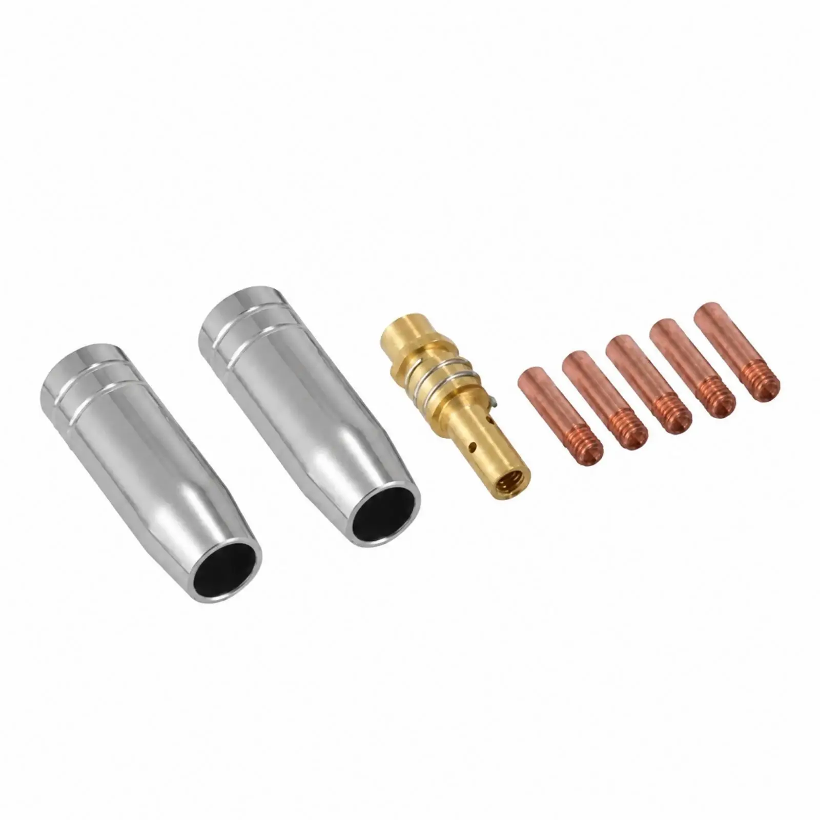 8 Pieces MB15AK MIG/MIG Brazing Torch Accessory Kit Good Conductivity MB15 15AK MIG Brazing Torch Kit High Temperature Resistant