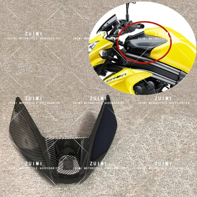 ABS Plastic Fuel Tank Cover For KAWASAKI Ninja ER6N ER-6N 2012 2013 2014 2015 2016 Top Gas Tank Cover Mid Fairing Front Cowl