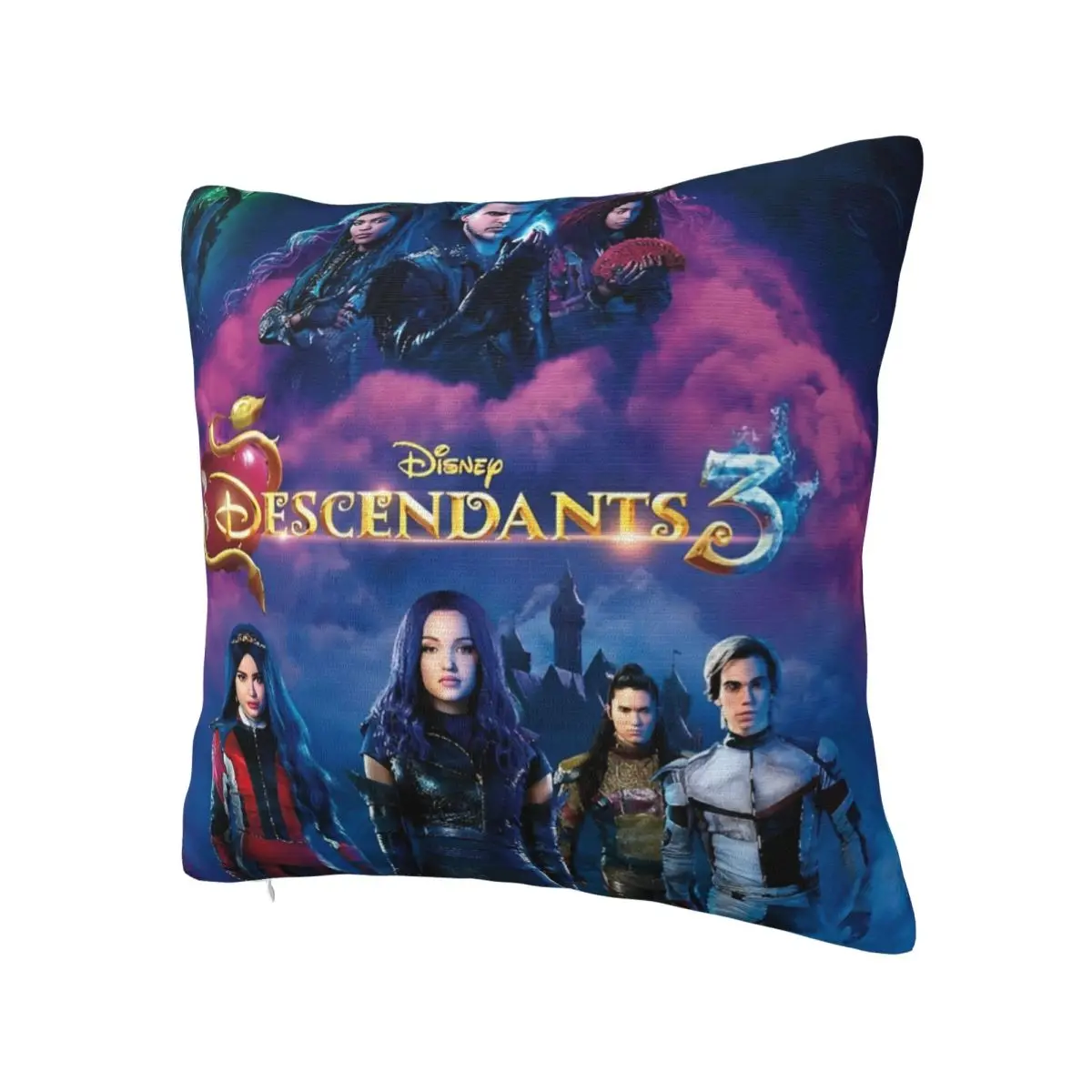 Printed Descendants 4 The Rise Of Red Pillowcase Cushion Cover Gift Kylie Cantrall Throw Pillow Case Cover Home Zippered 40X40cm