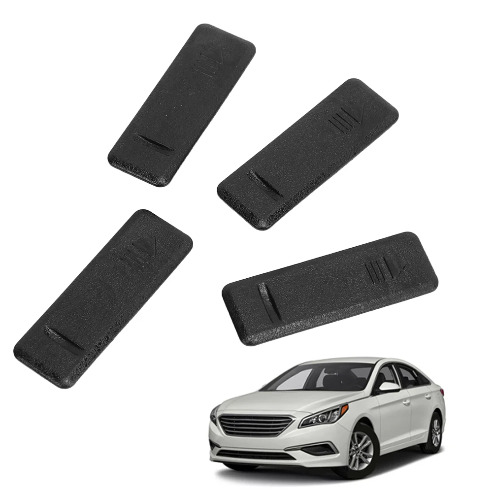 4Pcs Roof Trim Clip Moulding Cover 87255A5000 Roof Bar Cover Replacement Fit for Hyundai I20 2014 and Up I30 2012-2017