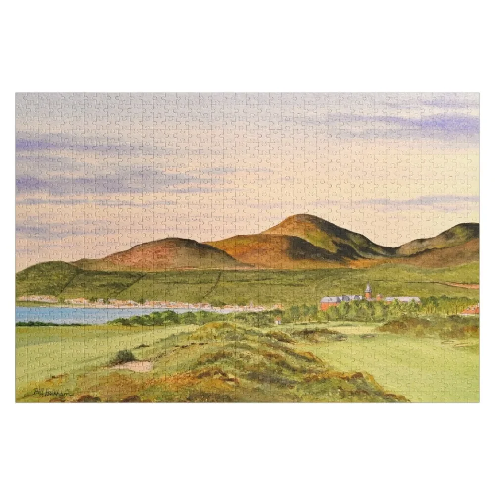 

Royal County Down Golf Course Jigsaw Puzzle Custom Wood Personalized Puzzle