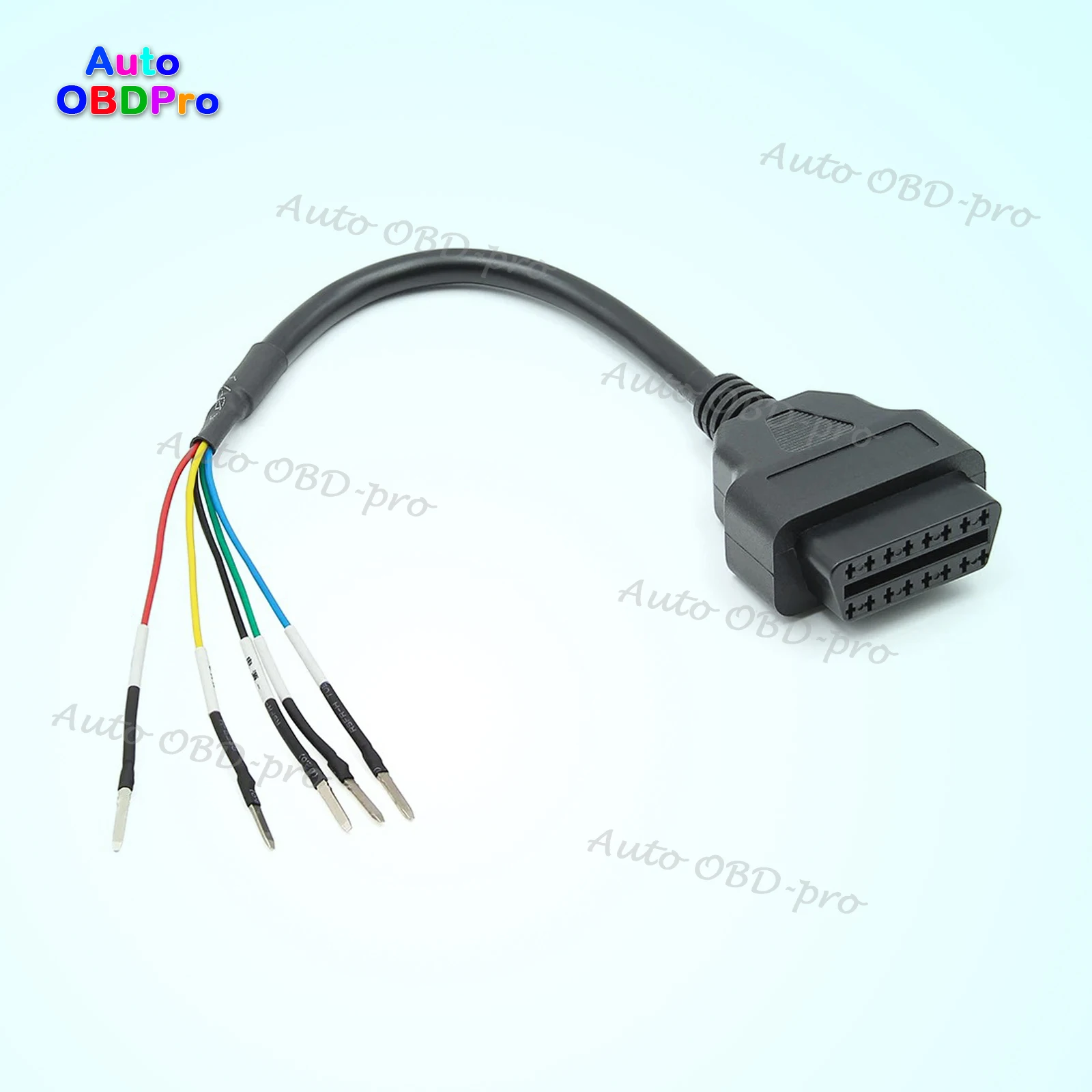 

OBD 16-контактный разъем тестера OBD2 Женский K-Line CAN-Line Универсальный диагностический кабель K + CAN OBD2 Кабель для легкового грузовика