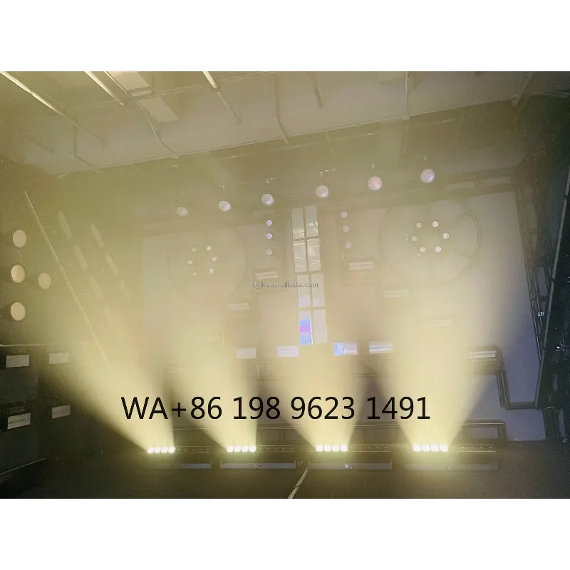 10x60W RGBW Pixel LED Beam Moving Bar Zoom DMX Stage Strobe Light for DJ Disco Concert Wedding Club Event view 4