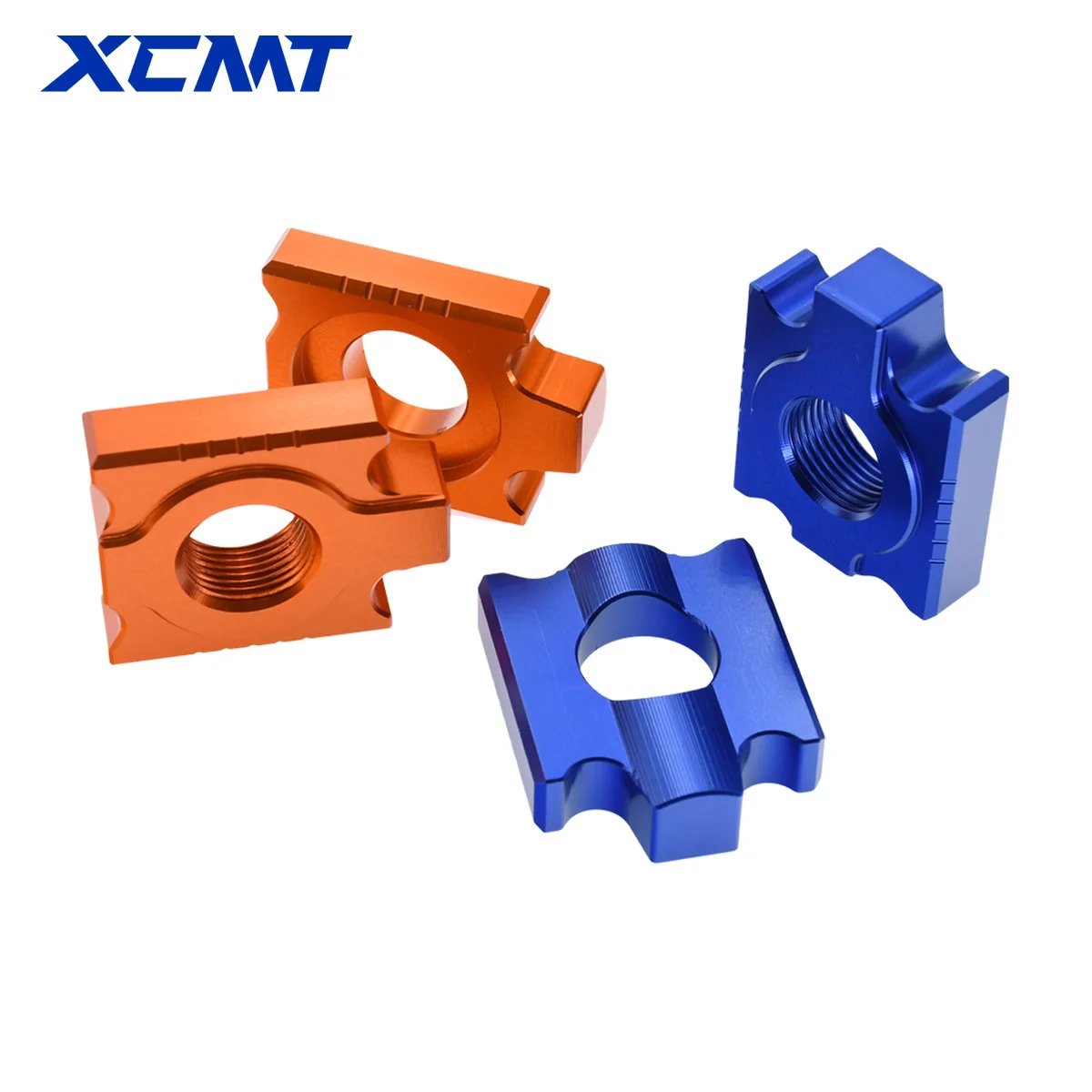 Motorcycle 20mm CNC Rear Chain Adjuster Axle Blocks For KTM XCW XCWF EXC EXCF 125-530 HUSQVARNA FC TC TE FE TX 2008 2009-2020