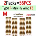 56 piezas Tipo F3 M