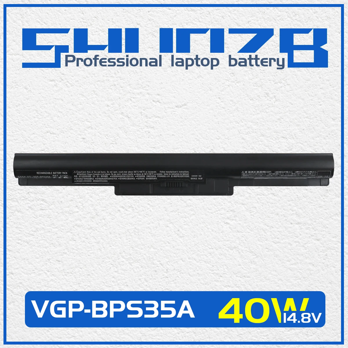 

Laptop Battery VGP-BPS35A For SONY Vaio Fit 14E 15E Series SVF1521A2E SVF15217SC SVF15216SC SVF142C29M SVF152A27T BPS35 14.8V