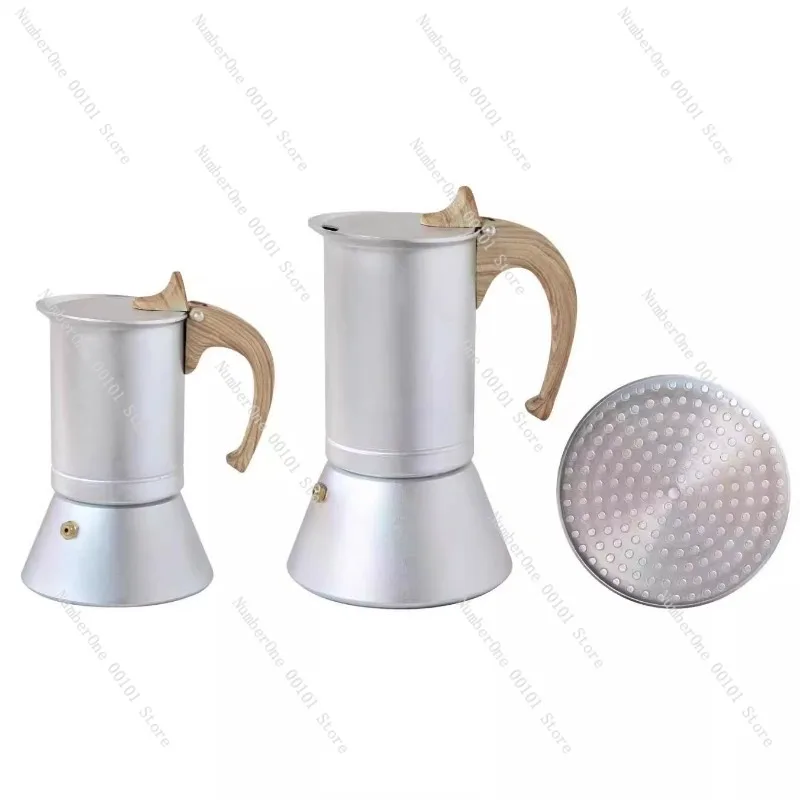 Aluminum Moka Pot Induction Compatible Coffee Maker Nordic Italian Style Gift Box Packaging 2026 Home Kitchen Espresso Brewer
