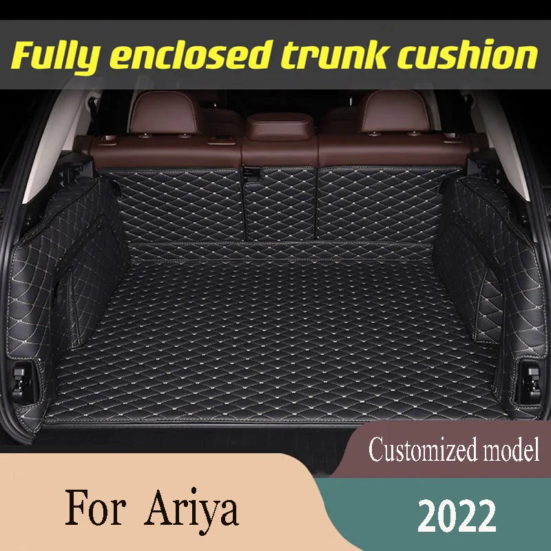 

Car Trunk Mats For Nissan For Ariya 2022 Parts Cargo Liner Carpets Auto Interior Accessories Waterproof Products Automobiles