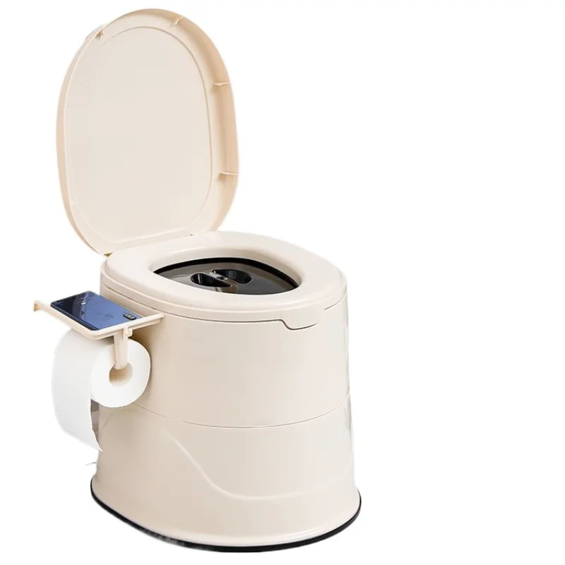 

Mobile Toilet, Elderly, Pregnant, Portable Adult, Plastic Seat Toilet, Indoor Spittoon, Household Use