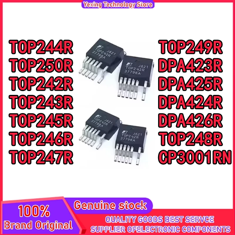 10PCS New TOP242R TOP243R TOP244R TOP245R TOP246R TOP247R TOP248R TOP249R TOP250R DPA423R DPA424R DPA425R DPA426R CP3001RN