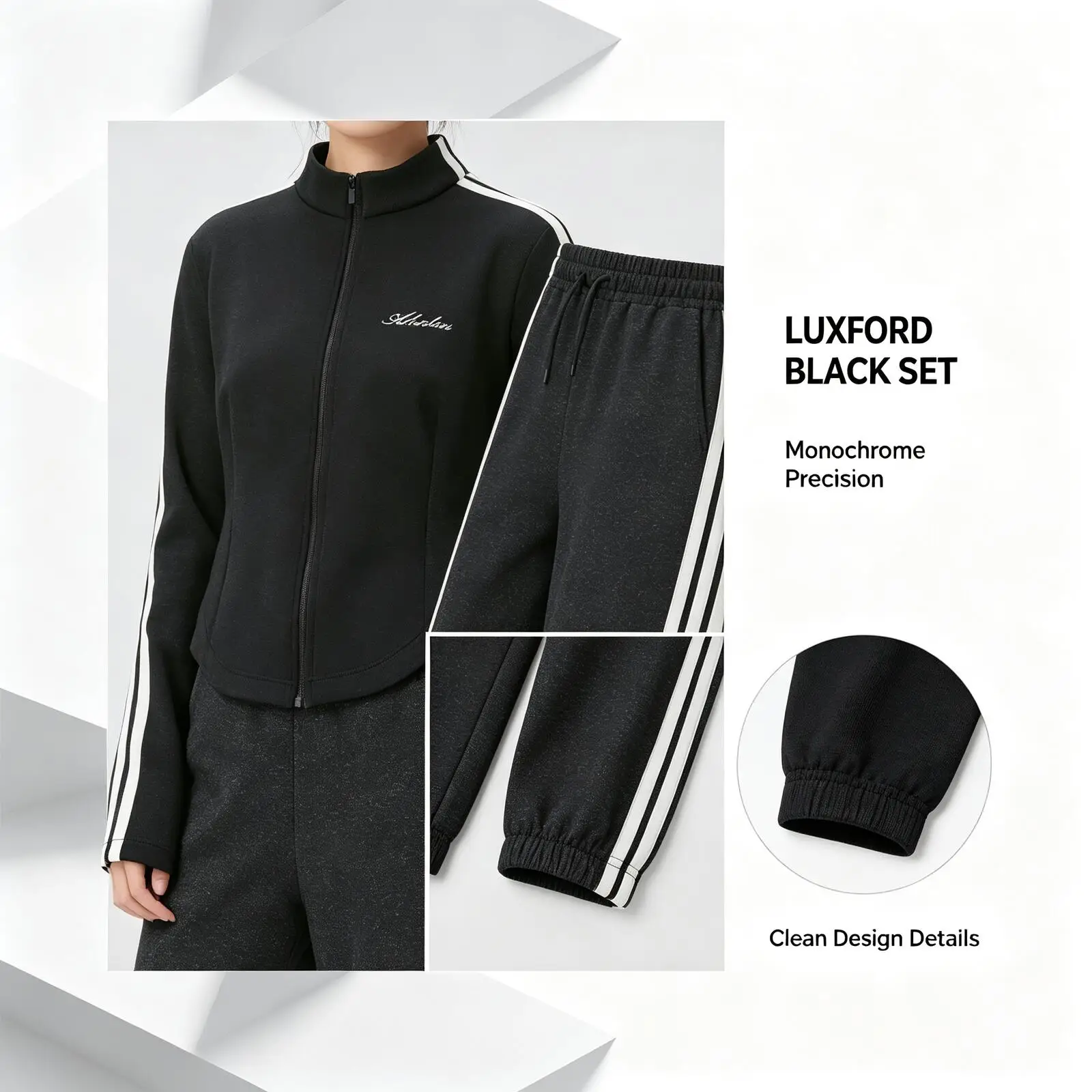 

2026 Hot Adidas Originals KX8909 Women Black Hooded Jacket Classic Trefoil Logo Full Zip Long Sleeve Casual Sportswear Coat