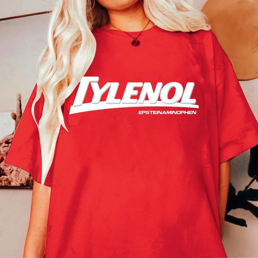 

Топы Epsteinaminophen Tylenol It Wasn't The Tylenol, массивная футболка с аутизмом, рубашка с вокактором, аптечный костюм для мужчин и женщин, футболка