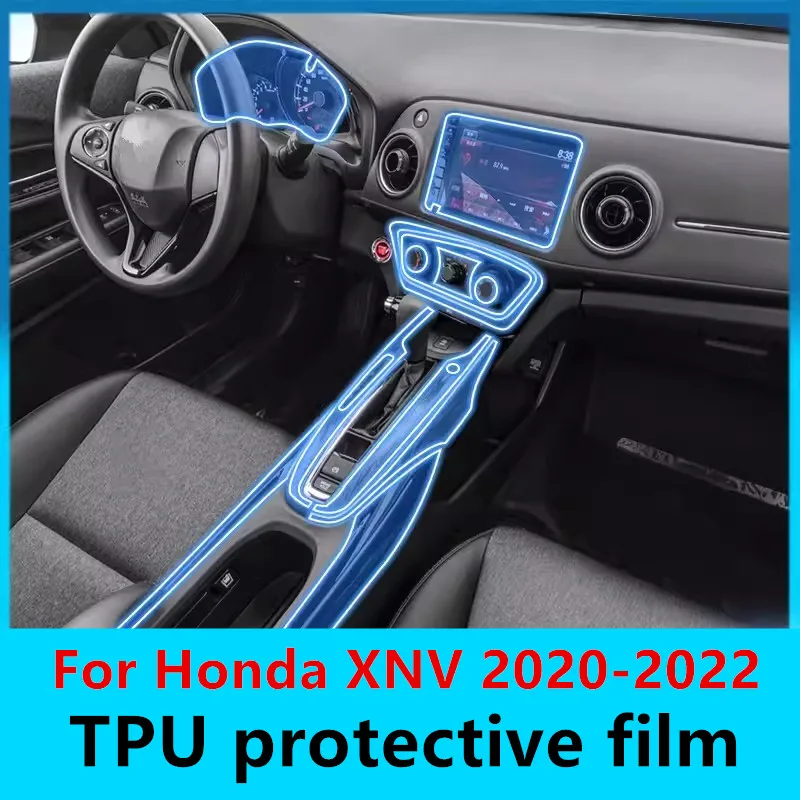 

Car Interior Center console Transparent TPU Protective film Anti-scratch Repair film For Honda XNV 2020-2022 Auto Accessories