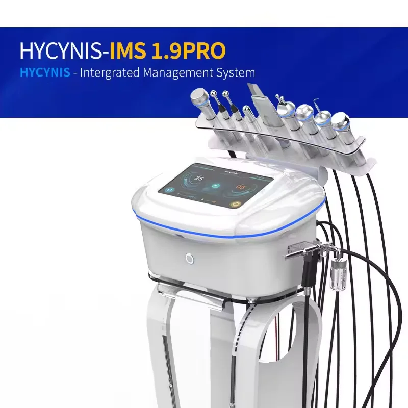 Korea HYCYNIS 10 in 1 Hydra Water Facial Machine Comprehensive Skin Management Beauty Device Professional Salon Spa Equipment