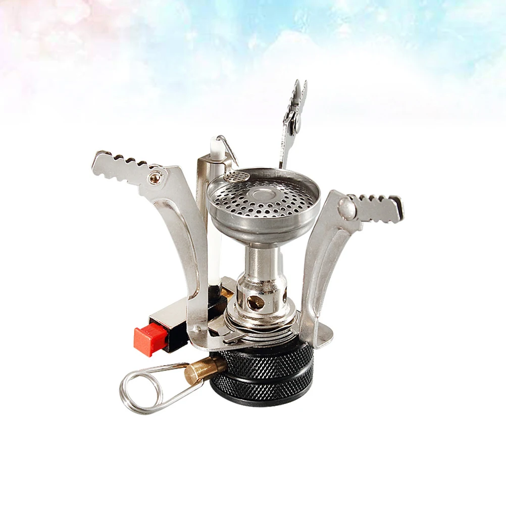 

Portable Mini Stove Head For Camping Picnic Lightweight Copper Furnace End High Thermal Efficiency Foldable Outdoor Cooking