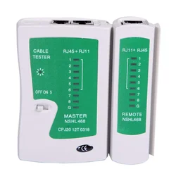 Rj45 Rj-11 Cat5 Utp Ethernet Tool  6 E Rj11 8P Portable Network Cable Tester  Lan   Test