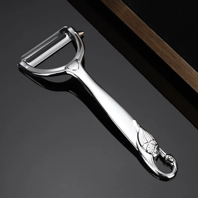 Premium Zinc Alloy Fruit Vegetable Peeler for Potato Cucumber Kitchen Tool