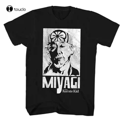 Karate Kid Mr Miyagi Men'S T Shirt Pat Morita Cobra Kai Dojo Fighter Ninja Movie Tee Shirt unisex