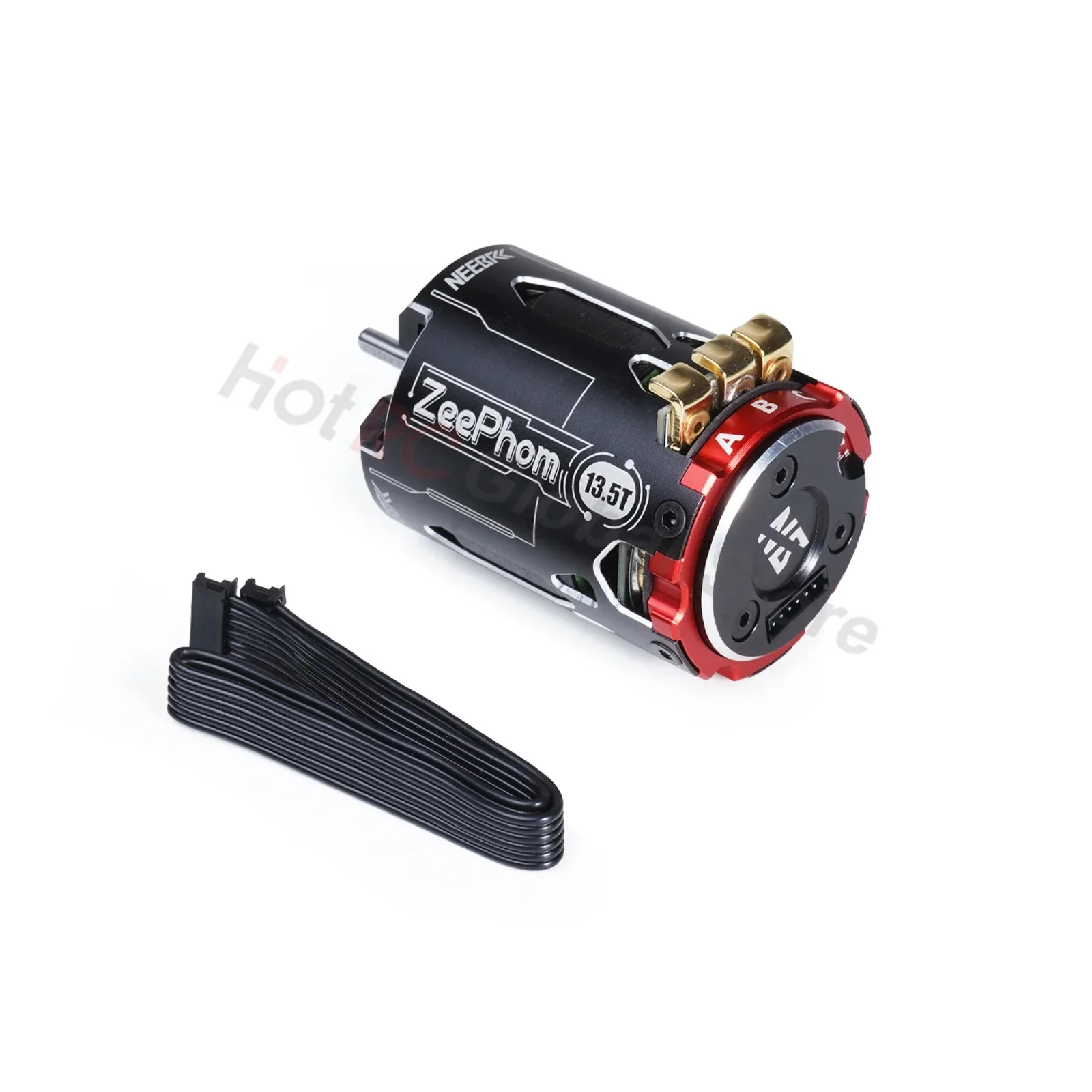 Fotografia 6: Neebrc spec 540 10.5t 13.5t 17.5t 21.5t 25.5t motor sem escova com sensor de alta precisão para carro de competição de corrida de deriva 1/10 rc
