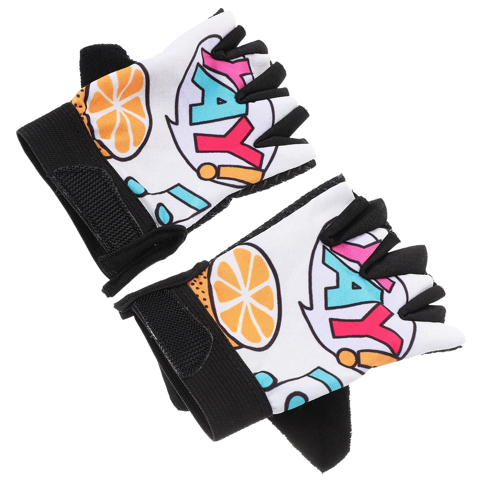 1 пара спортивных перчаток для верховой езды с половиной пальца, уличные велосипедные амортизирующие дышащие противоскользящие велосипедные перчатки, спортивные аксессуары