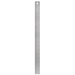 Stainless Steel Cork Back Ruler for School Office Engineering Woodworking Corked Backed Ruler Measuring Device Tool for Student