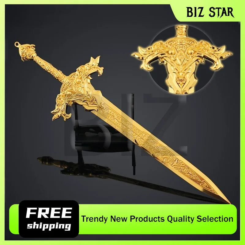 30 cm/11.81 pouces création des dieux douze épées divines périphériques Ji Fa Xuan Yuan épée alliage arme modèle métal jouet Collection