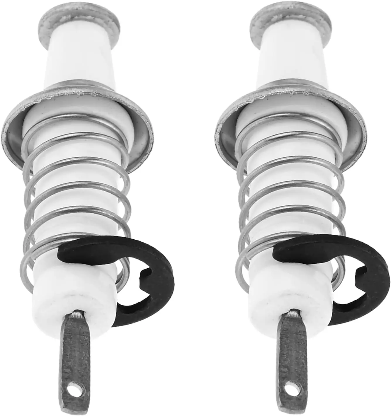 2Pcs PB040264 Burner Ignitor Gas Range Replacement Repair Electrode with Spring and Clip 9/12/15 K for Viking Range