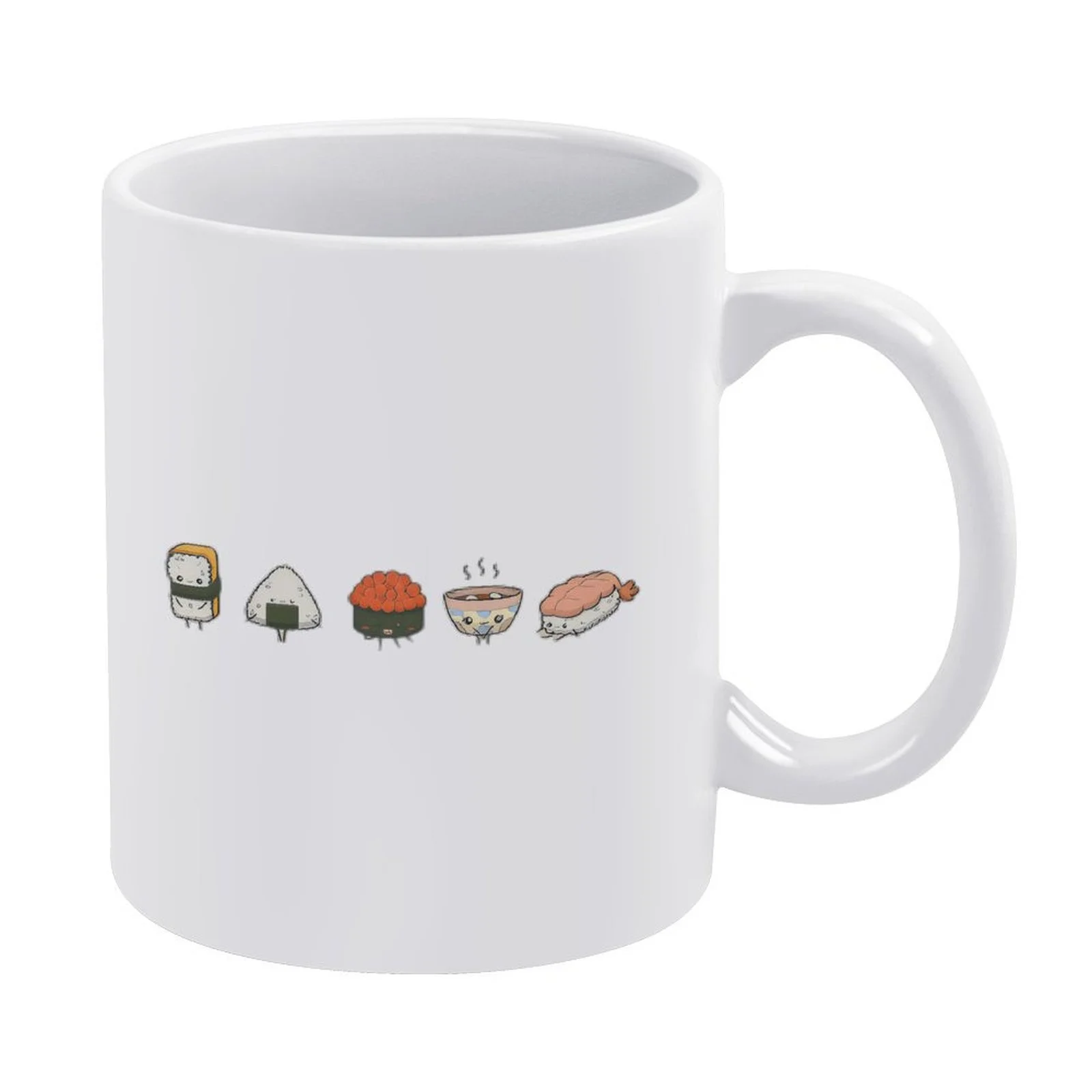 

Кружка для суши-любителей — милая кофейная кружка для подарков, домашнего декора, любителей еды, уникальных коллекционеров и любителей японской культуры