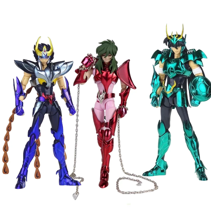 

Great Toys/GT Saint Seiya Myth Cloth EX Phoenix Ikki Dragon Shiryu Andromeda Shun V3 Bronze Knights of the Zodiac Action Figure