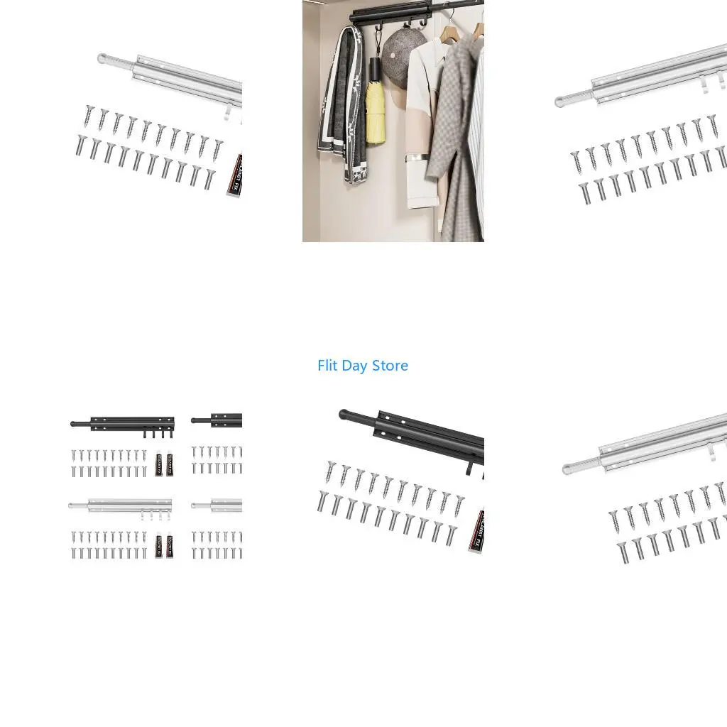 F92C Aluminum Alloys Closet Organizers Features Pull Out Mechanism For Easy Maintenance And Organized Storage