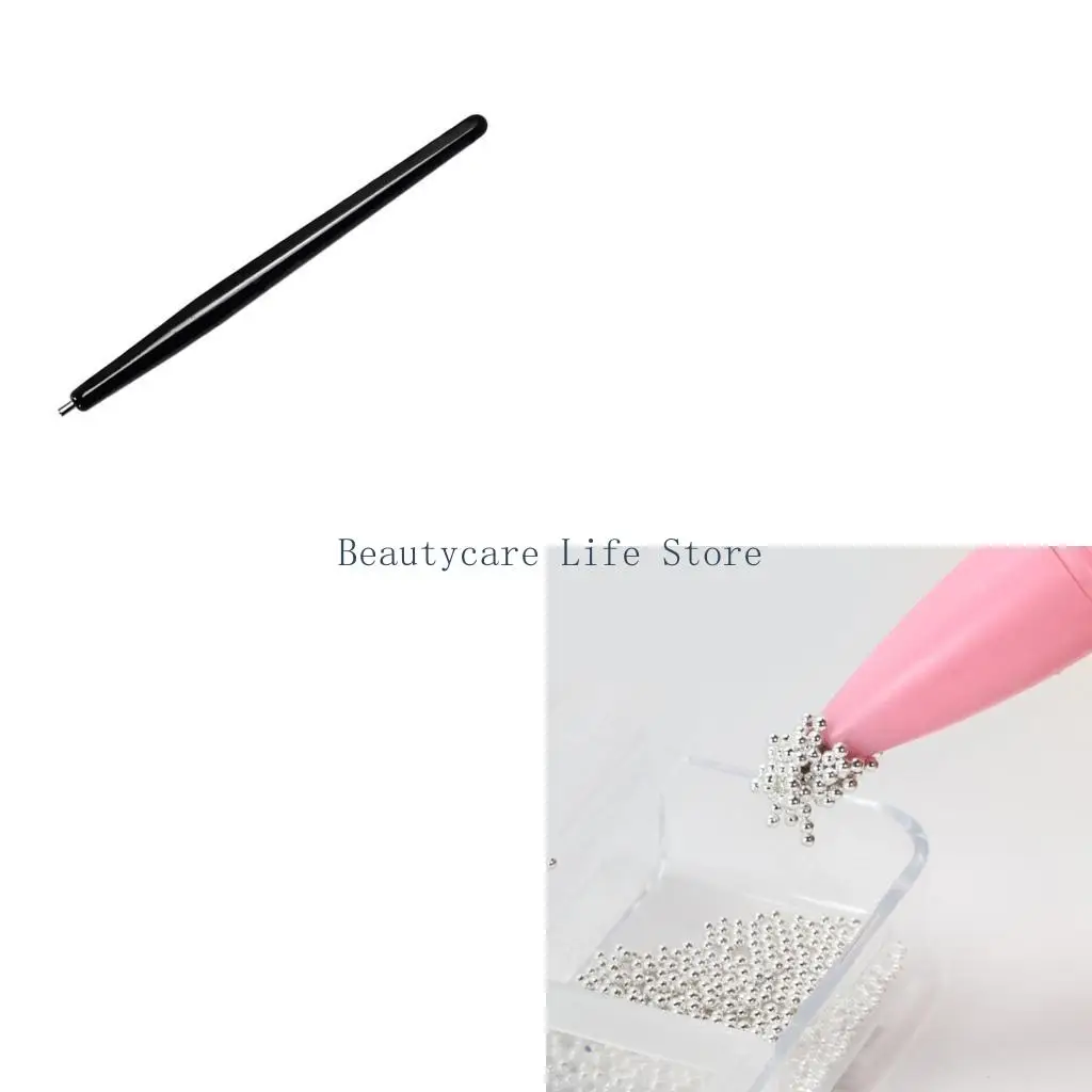 

652C Steel Ball Pen Dotting Tool for Cat Eye Gel Polish Art Decor