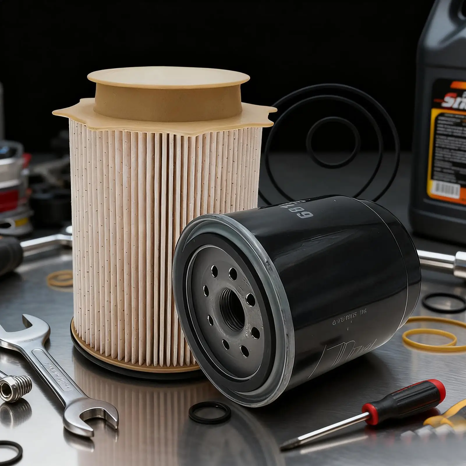 

For 68157291AA Motor Oil Filter Oil Separator For Car Engine Motor Impurities Strainer For Automotive Maintenance Vehicle Repair