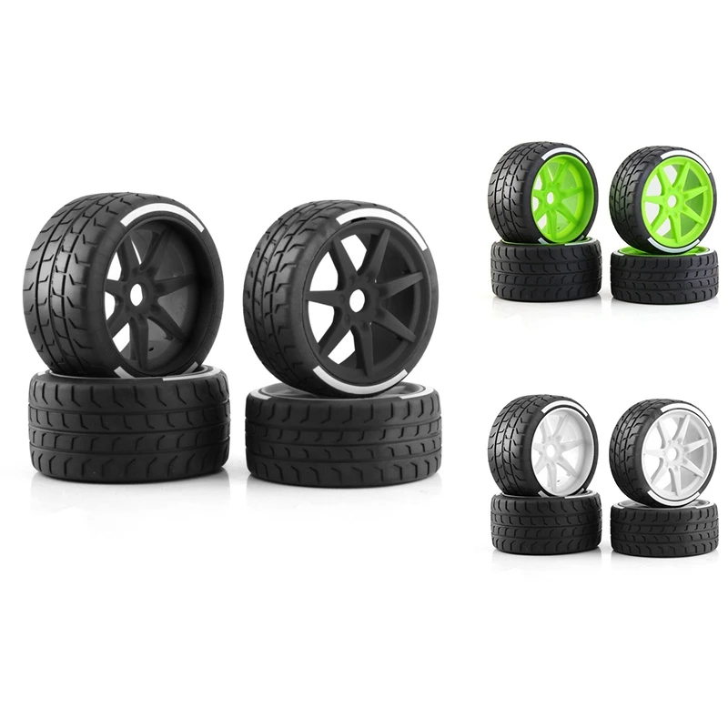 4Pcs 102Mm 108Mm Tire Tyre 17Mm Wheel Hex For Arrma 1/7 Felony FSR Model GT RC Car Upgrade Parts